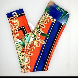 Express colorful leggings small